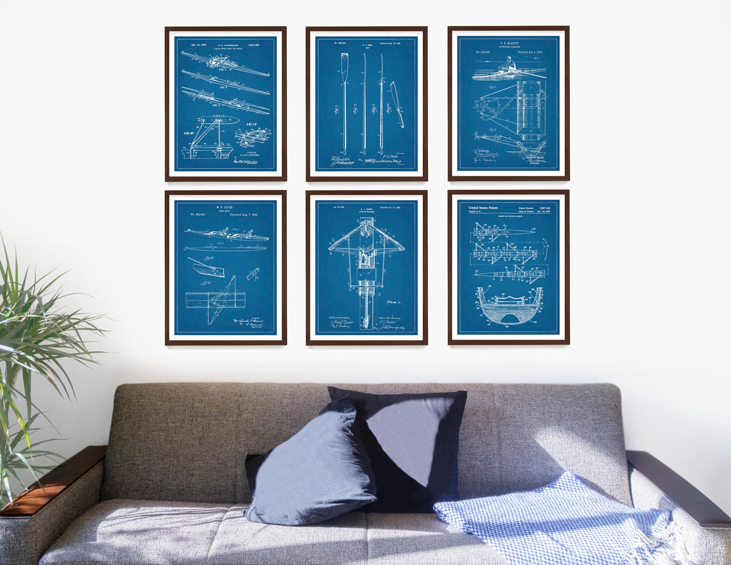 Rowing Patent Art, Crew Wall Art, Crew Poster, Crew Patent, Sculling ...