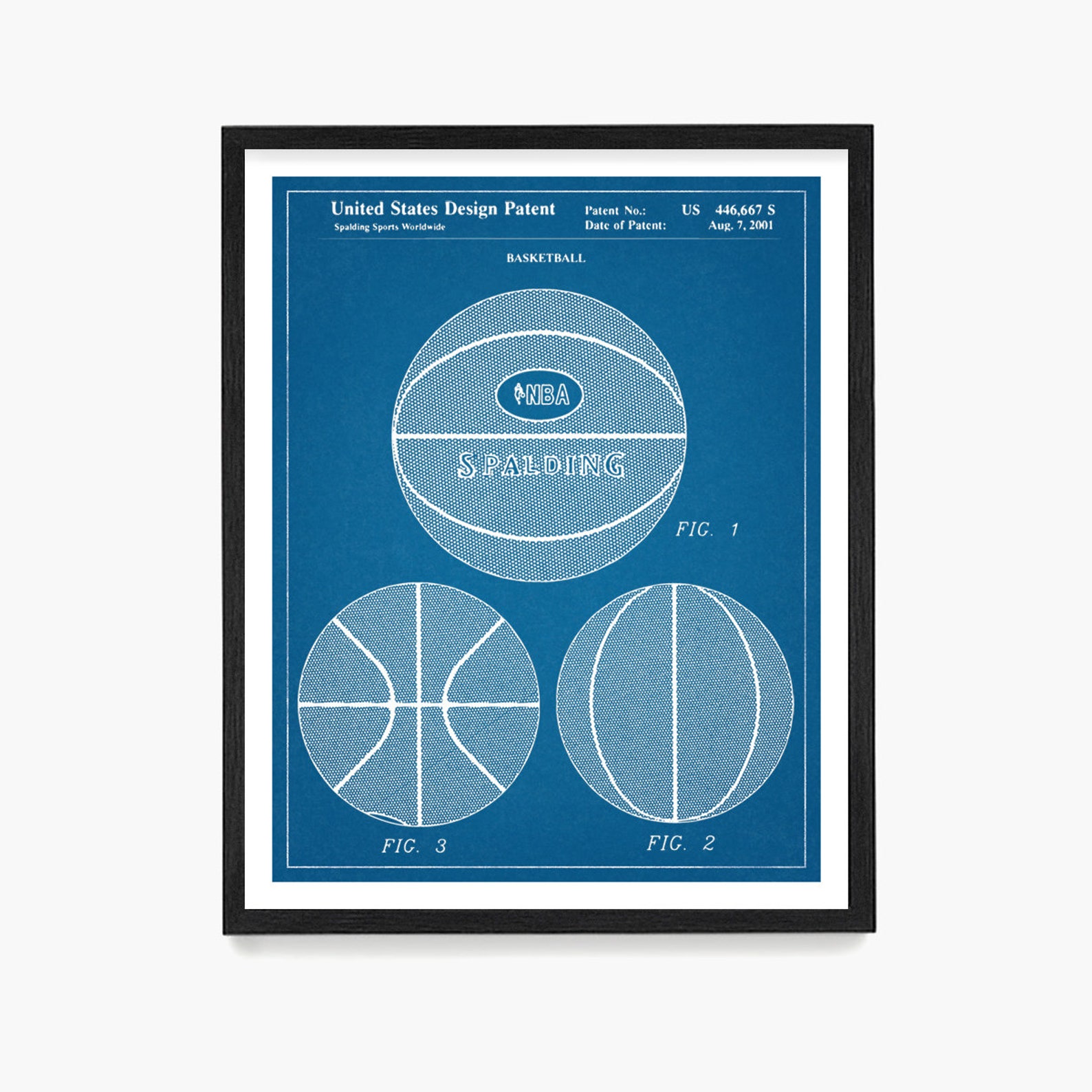 Basketball Patent Poster Basketball Wall Art Basketball Etsy