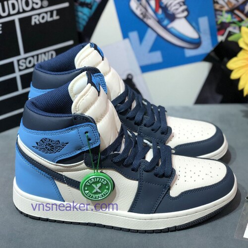 Jordan-1-Retro High White University Brown White Sneaker | Custom Sneaker Gift For shops Birthday