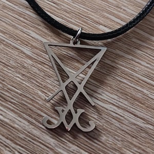 Sigil of Lucifer Necklace or Earrings