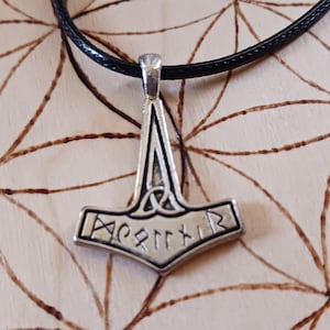 Mjölnir nordischen Anhänger Halskette