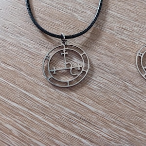Sigil of Lilith Stainless Steel Necklace or Earrings
