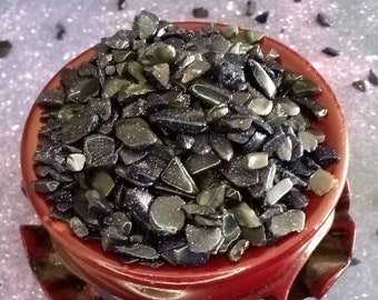 Blue Goldstone Chips