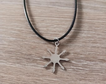 Chaos Star Necklace, Stainless Steel