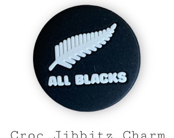 New Zealand All Blacks - Croc Jibbitz Charm