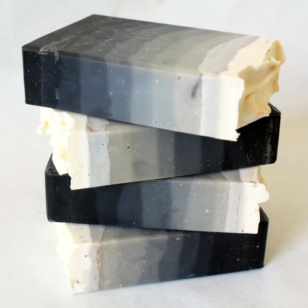 The Perfect Man Soap / Cold Process Men's Soap / Ombre Soap