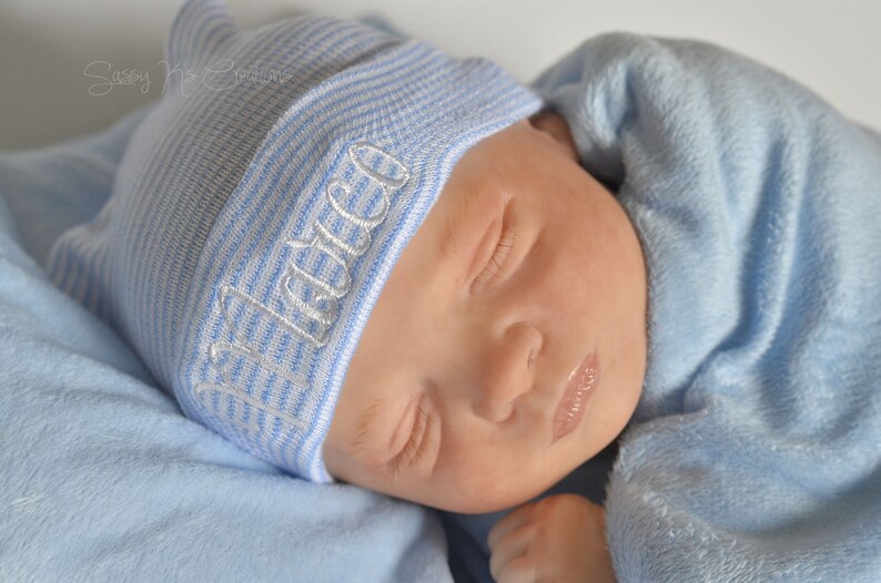 personalized newborn hats baby