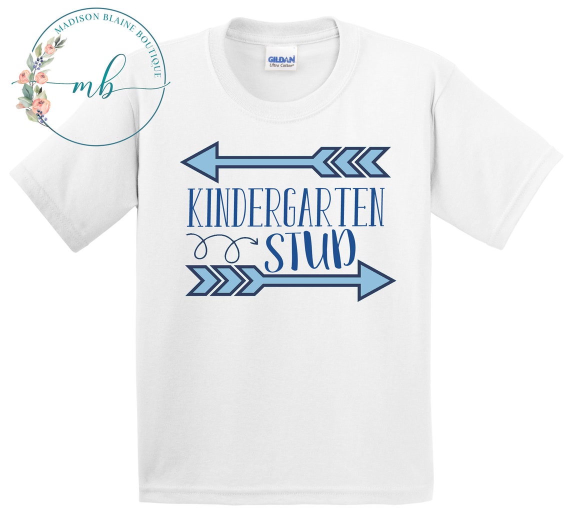 Kindergarten tshirt boys shirt toddler boy shirt Etsy