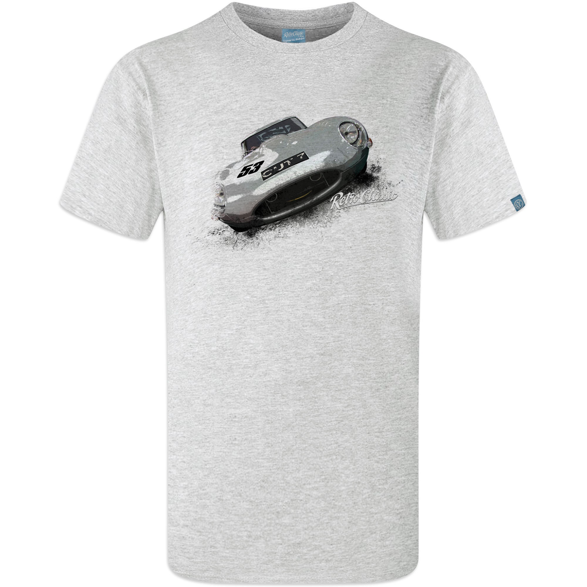 RetroClassic T-shirt Uomo Beige Taglia 48 Con Stampa Morris Minor: Stile Vintage Per Appassionati Di Auto D'epoca