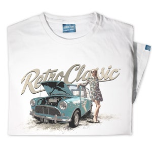 RetroClassic Mini MK2 and 60s Styled Lady Mens T-Shirt