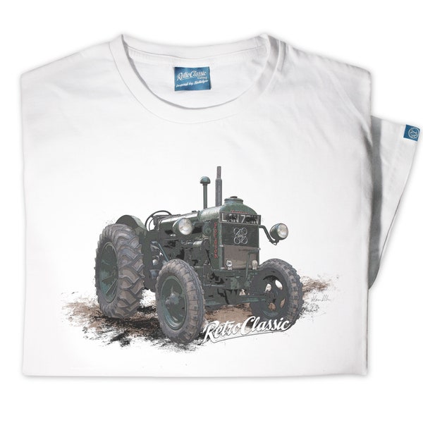 RetroClassic 1945 Fordson Major Tractor Mens T-Shirt