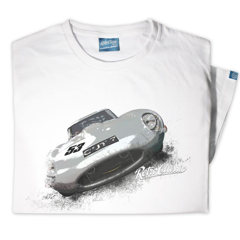 Jag Etype Mens Classic Sports Car Tshirt Etsy