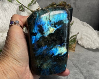 Labradorite Freeform Pillar  - The Stone for Protection and Intuition
