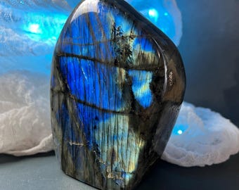 Labradorite Freeform Pillar  - The Stone for Protection and Intuition