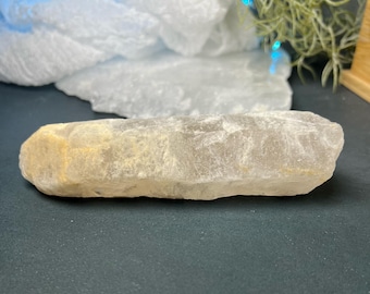 Dreamsicle Lemurians Specimen, Clear quartz lemurians with an external coating of sand - The Stone for Knowledge and Wisdom