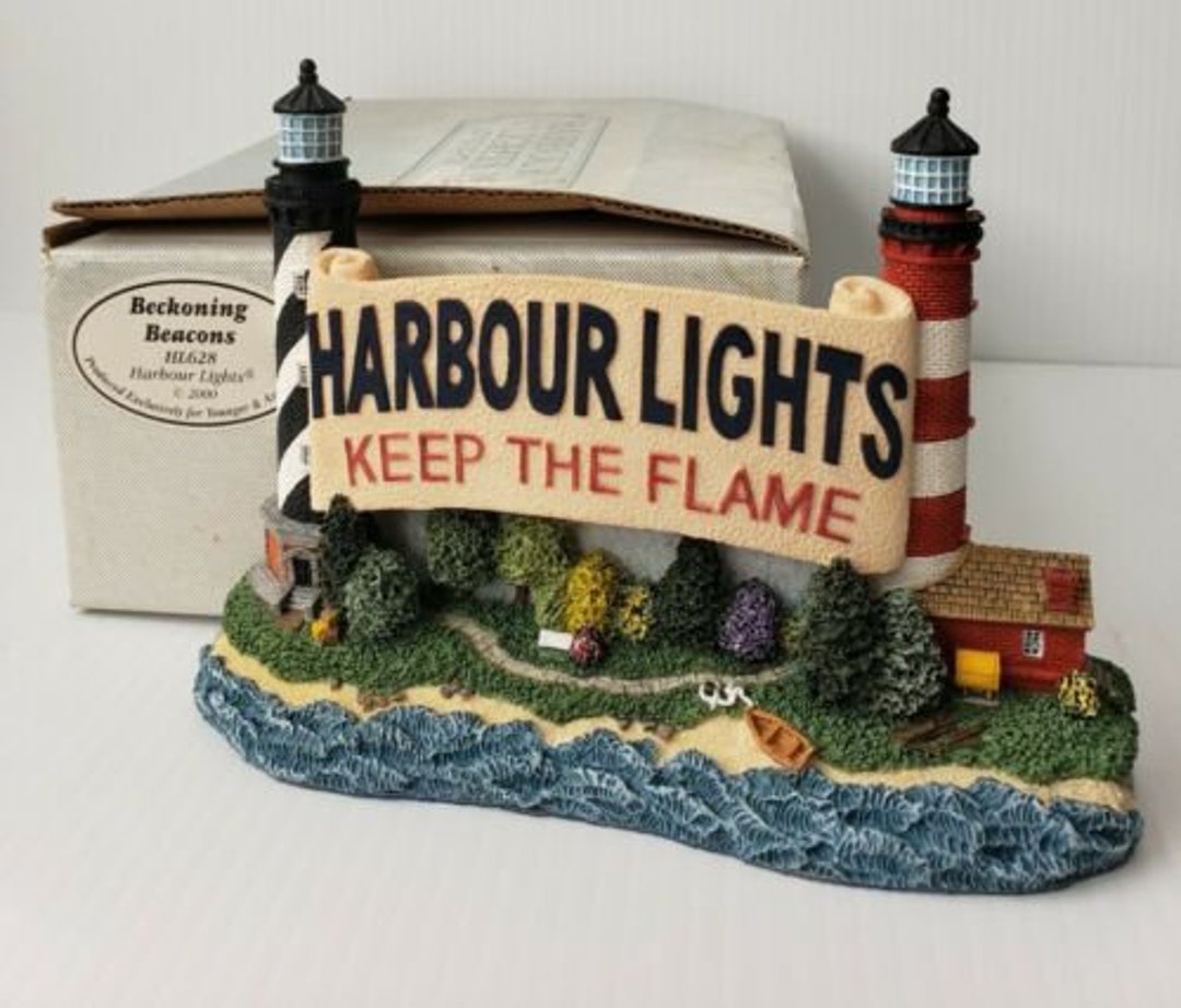 Harbour Lights 2000 Beckoning Beacons Keep the Flame HL628 W/ Etsy