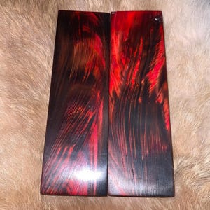 Water Buffalo Horn Scales for knifemaking, crafts, etc. imported from India, high quality