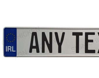 Irish License Plate Etsy