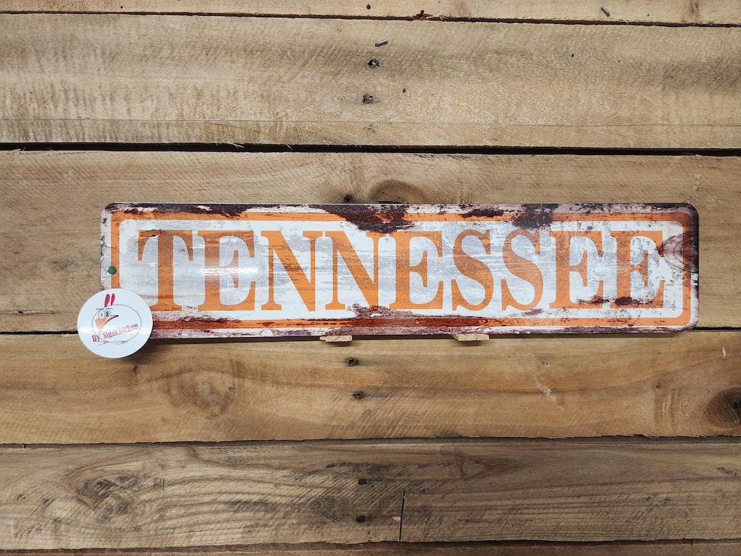 Rustic Tennessee. Sign TENNESSEE Sign, Rusty Look, Sountern Decor, SIGNS, Kitchen, Bath, Tenn ...