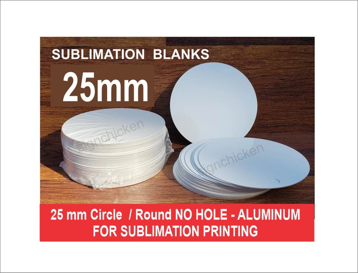 16ct Wilderness Pack Metal Sublimation Blanks White