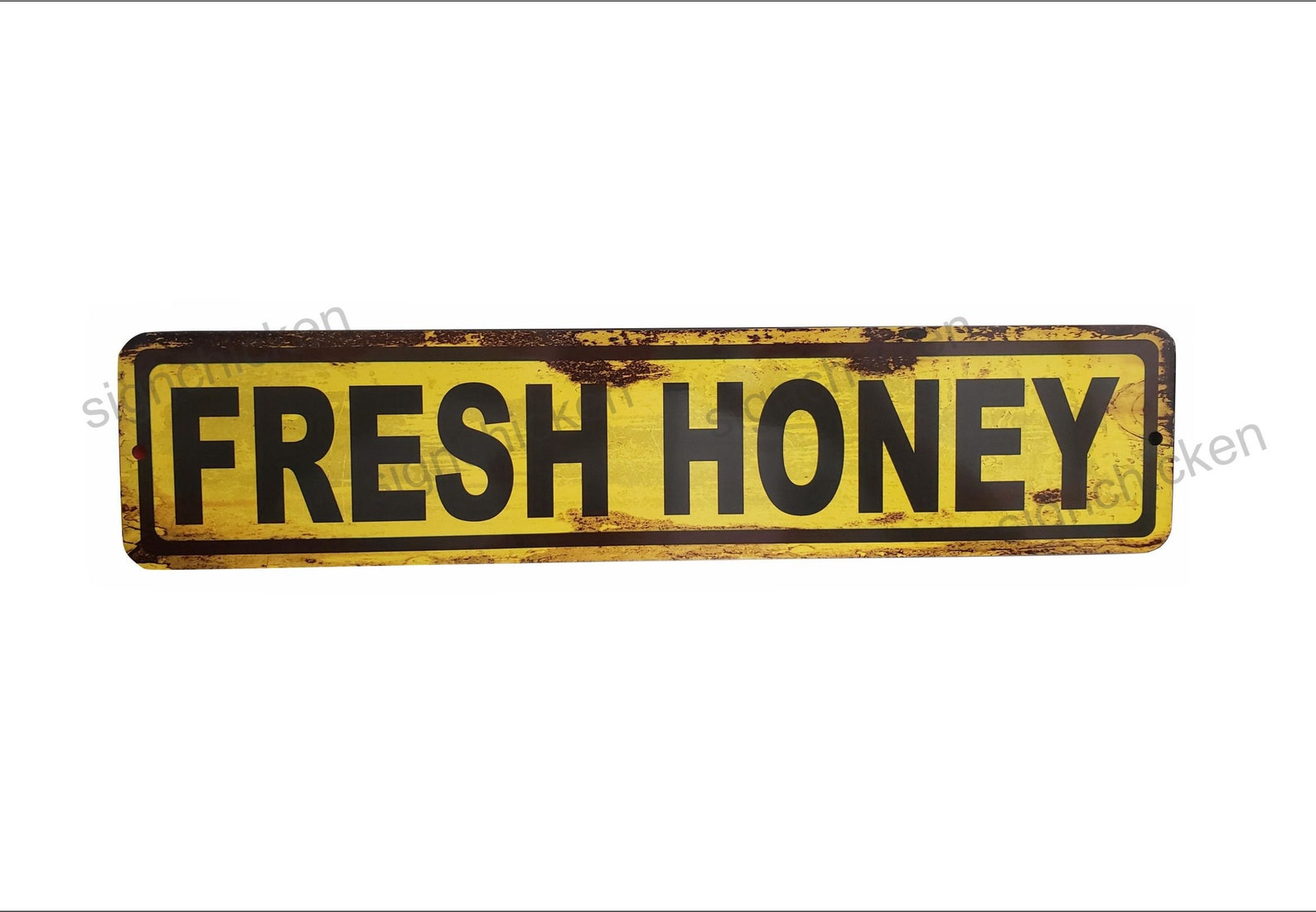 FRESH HONEY sign Rusty Look decor SIGNS kitchen bath Etsy