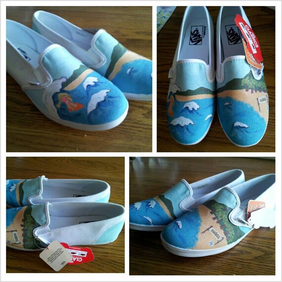 custom beach shoes