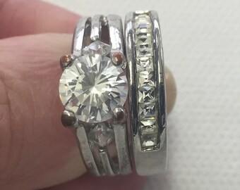 Distressed Wedding Ring Band Costume Clubbing.