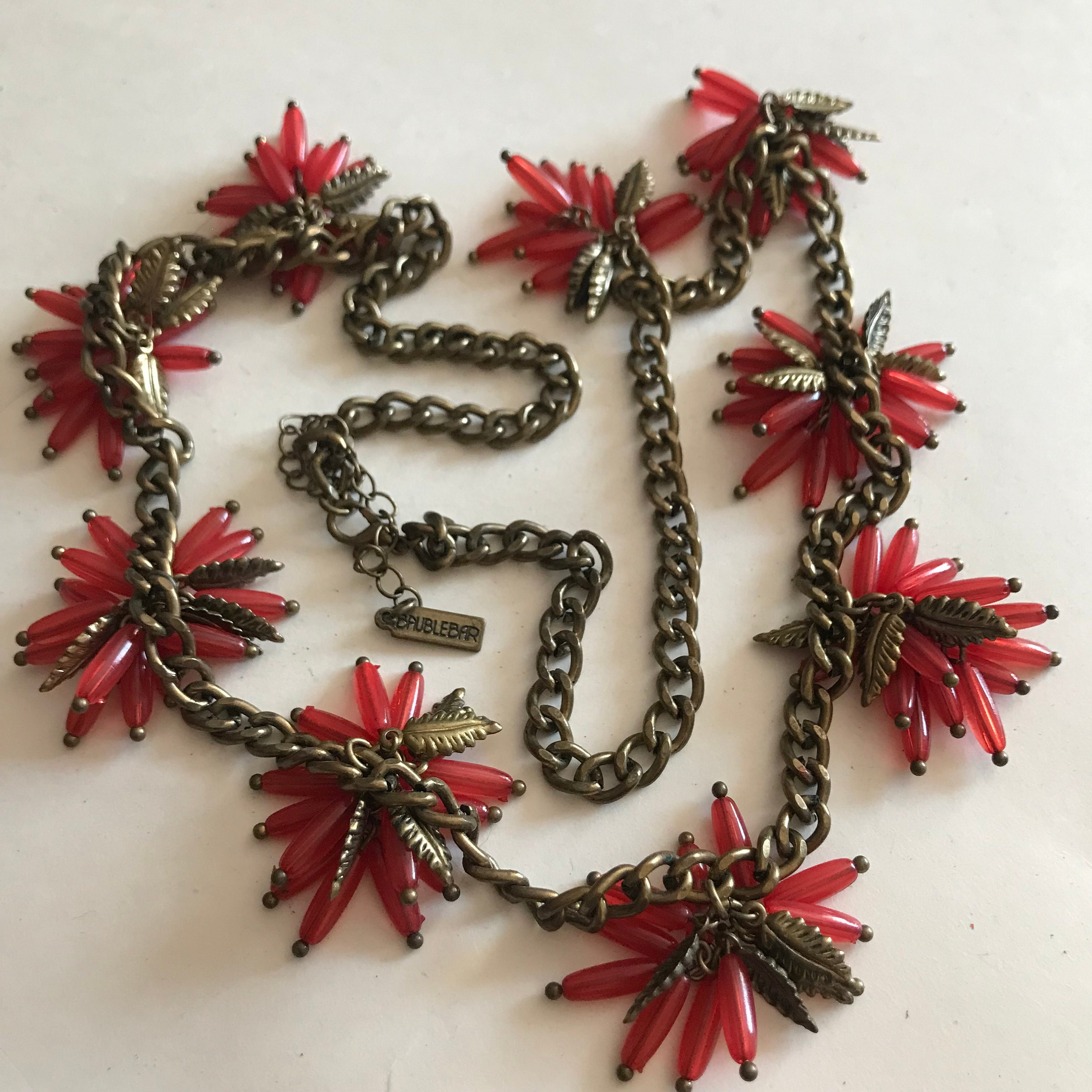Pavé initial 2024 collar necklace baublebar