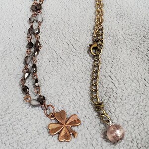 Four Leaf Clover Charm Necklace
