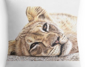 Lion Pillow 40 x 40 cm - Lion