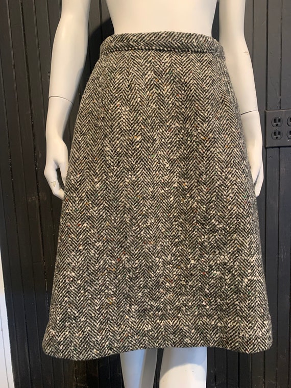 Vintage 60’s Tweed A-Line Skirt