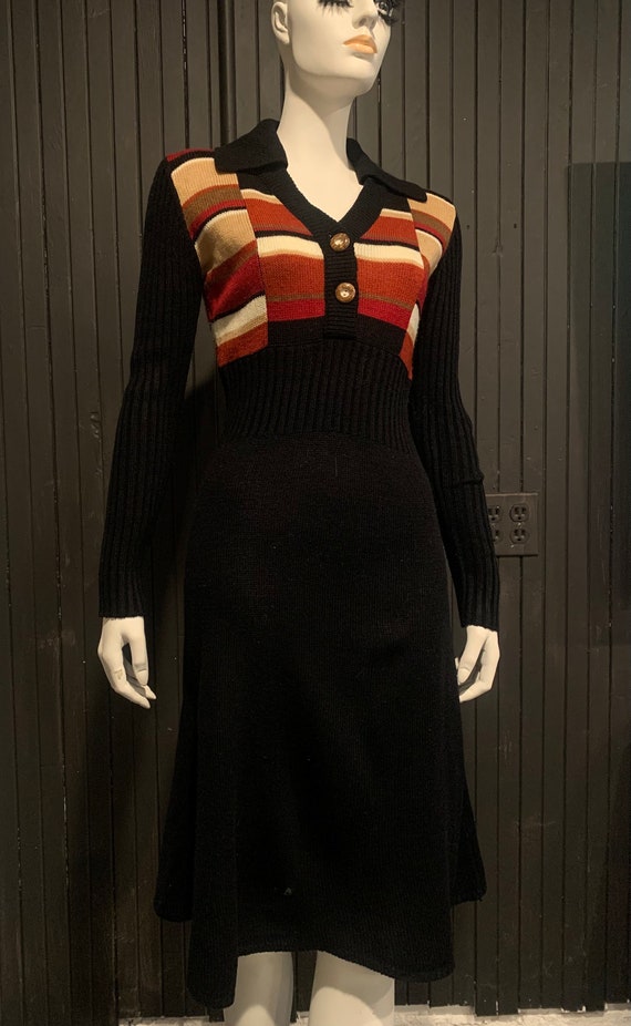 Vintage International Boutique Knit Dress