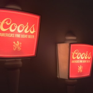Coors Lamp - Etsy