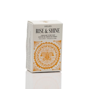 RISE & SHINE Lemon and Thyme Soap for  Face and Body
