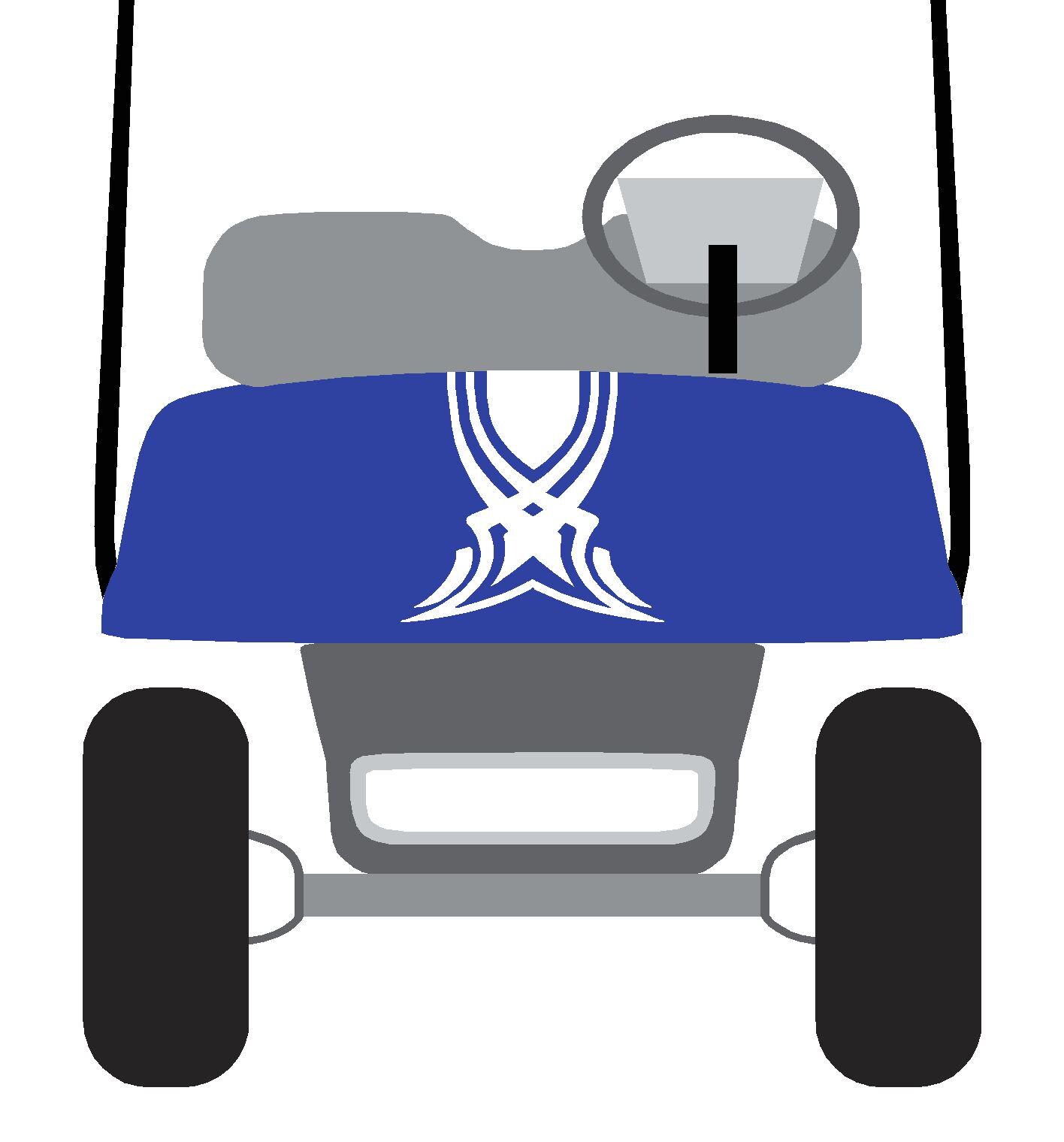 Swoop Hood Only Golf Cart 3m Decal Graphic Sticker Ez Go Club Car ...