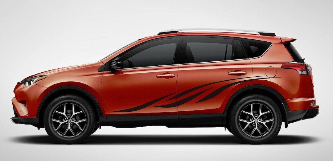 Highlander Graphics Rush Decal 3m Vinyl Toyota Highlander Suv Graphic Sticker Stripe 2013 ...