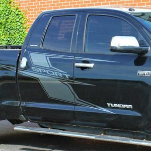 Axis decal fits: 2014 - 2021 toyota tundra 3m vinyl sticker graphic stripe
