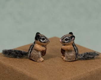 Ready to ship - 1:12 scale chipmunk