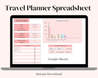 Travel Tracker Spreadsheet Google - Il 340x270.5171905519 Qfvp 