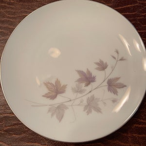 Noritake China Harwood 6312  Pattern Salad Bread Plate  6.5" x .5"  Dinner ware, Depression Era, vintage dinner Christmas Dinner