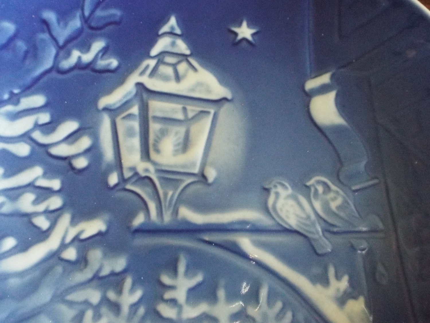 Piatto Natale Originale PIATTO NATALE BING&GRNDAHL 1993 ORIGINALE - PORCELLANA PRIMA SCELTA, DA COLLEZIONE Porcellana Collezione