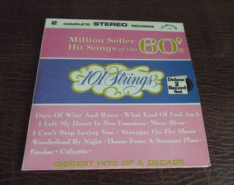 101 STrings Million Seller hits of the Sixties  Double Album 1974   Gift under 10 Broadway Hits, Theatre West End