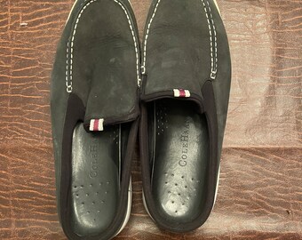 Cole Haan 10 1/2 B groen met wit stiksel en witte zool