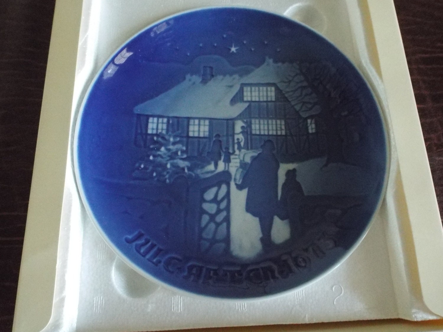 クリスマス ビング＆グロンダール クリスマスプレート 1973年