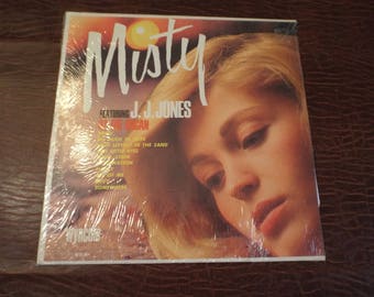 MISTY featuring JJ Jones Album Vinyl 33 Gift under 10 USED Excellent Condition Vintage Record
