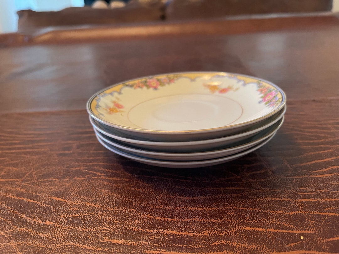 ノリタケ オックスフォード 4サイドプレート 5.5インチ エレガント