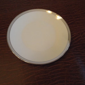 Rosenthal Studio Linie Germay White With Silver Tone Trim Salad