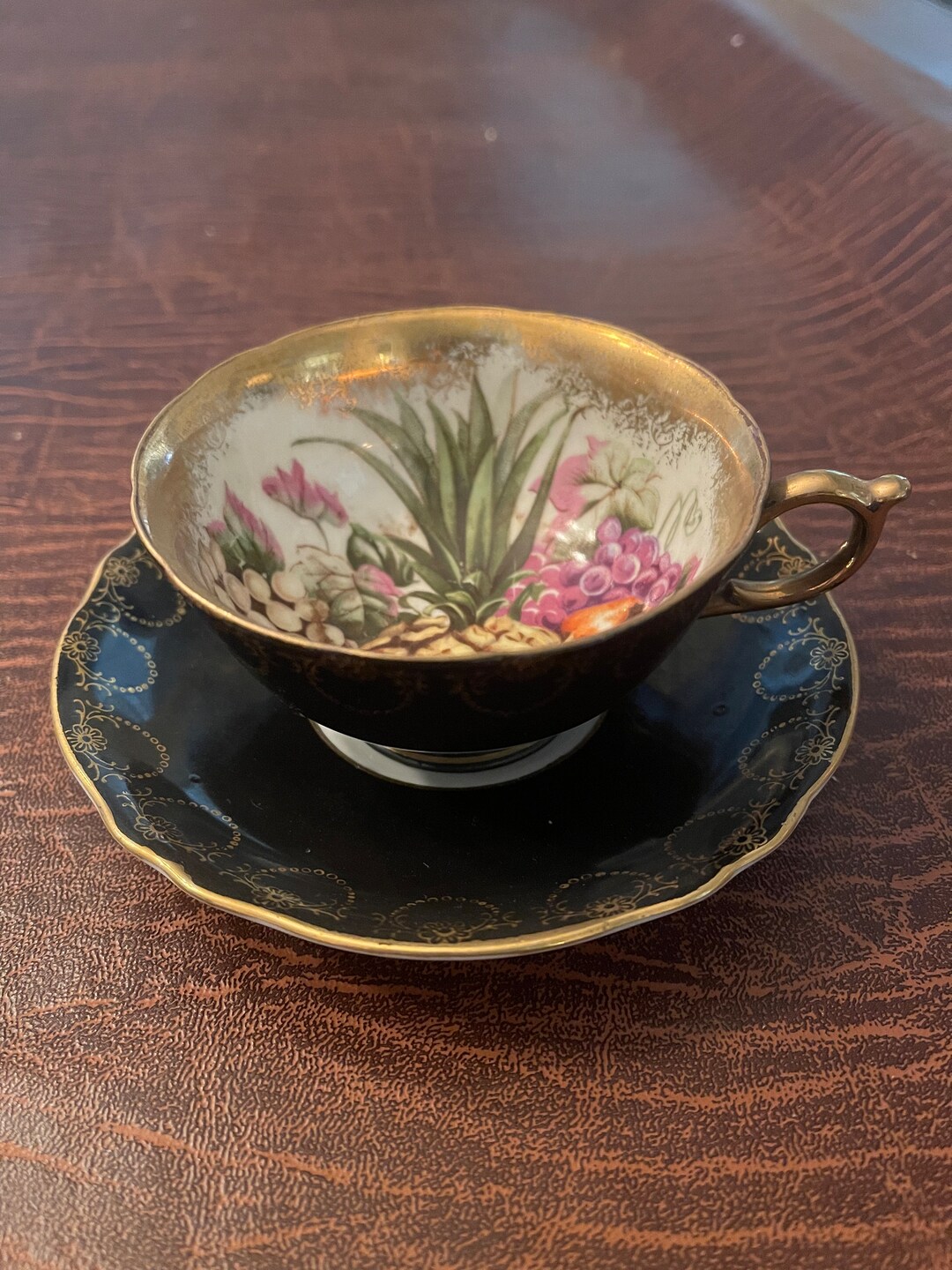 Royal Sealy China Made in Japan 1 Cup and 3 Saucers Etsy