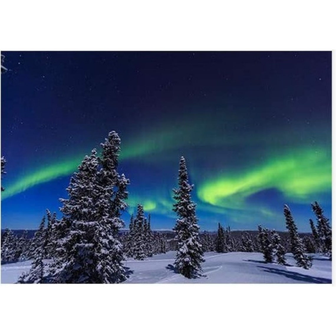 Diamond Painting Kit Full Drill ROUND 12X16in Aurora Borealis Etsy