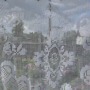 Doily Batterfly Crochet tablecloth handmade Square placemats image 5